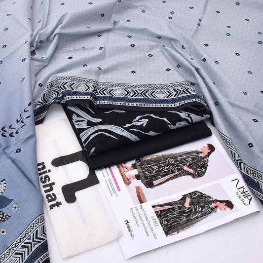 Nishat Lawn 3-Piece Digital Print Lawn