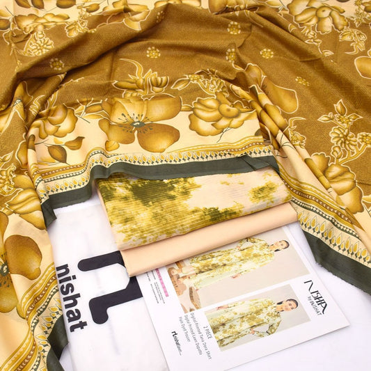 Nishat Lawn 3-Piece Digital Print Lawn