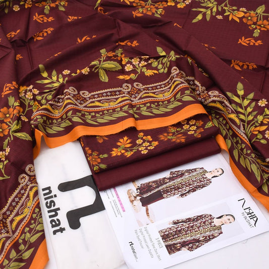 Nishat Lawn 3-Piece Digital Print Lawn
